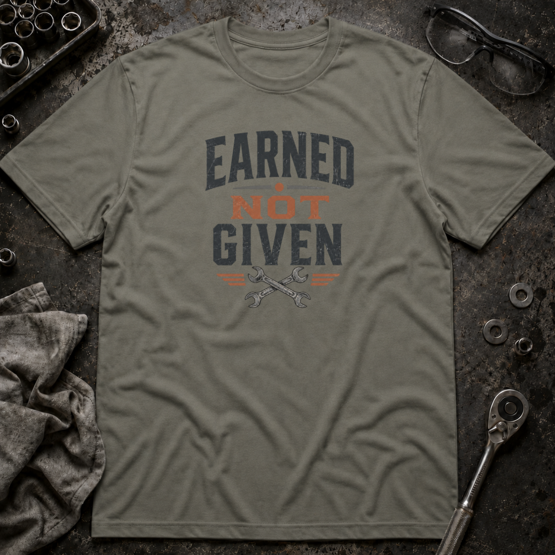 Earned Not Given T-Shirt