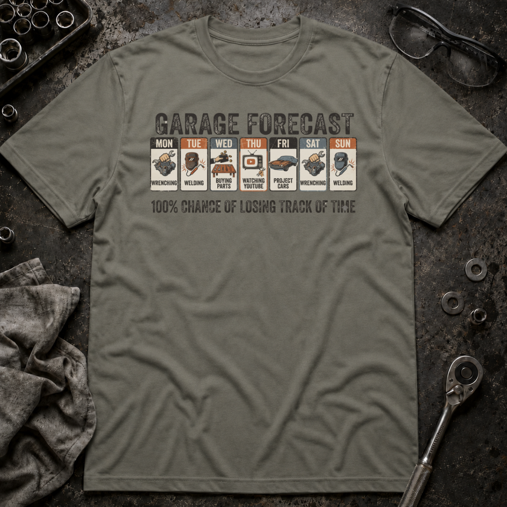Garage Forecast T-Shirt