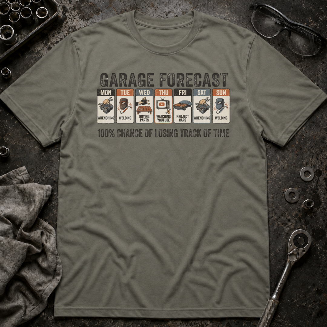 Garage Forecast T-Shirt