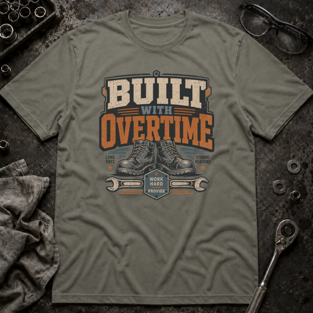 Built With Overtime T-Shirt