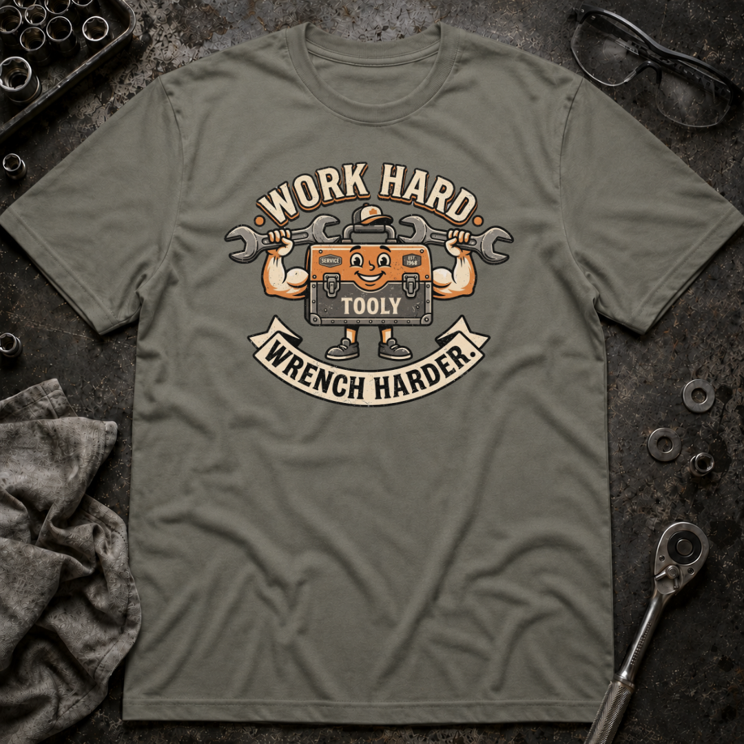 Wrench Harder Tooly T-Shirt