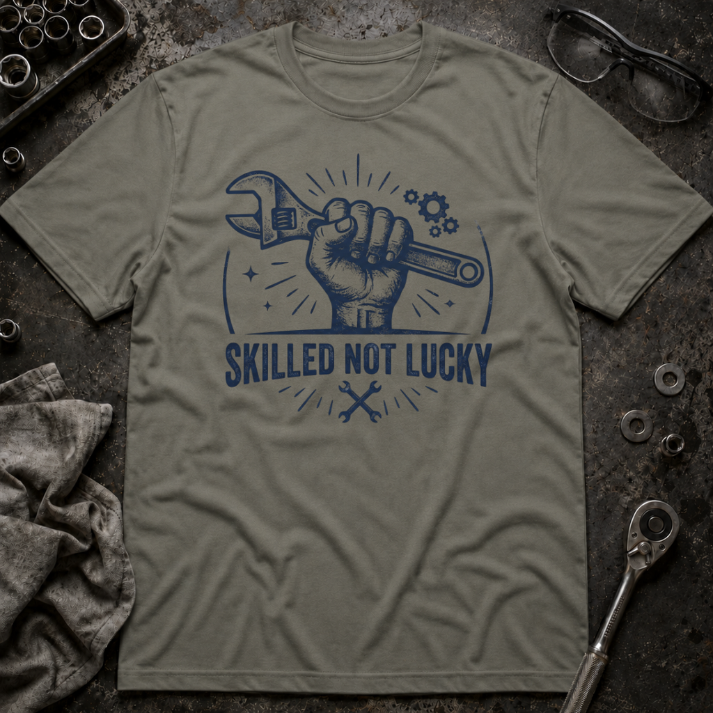 Skilled Not Lucky T-Shirt