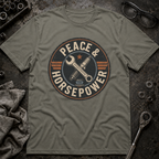 Peace & Horsepower T-Shirt