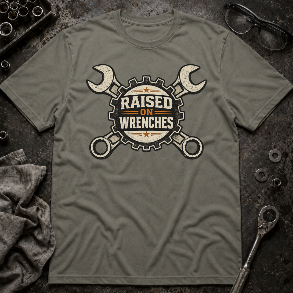 Raised on Wrenches T-Shirt
