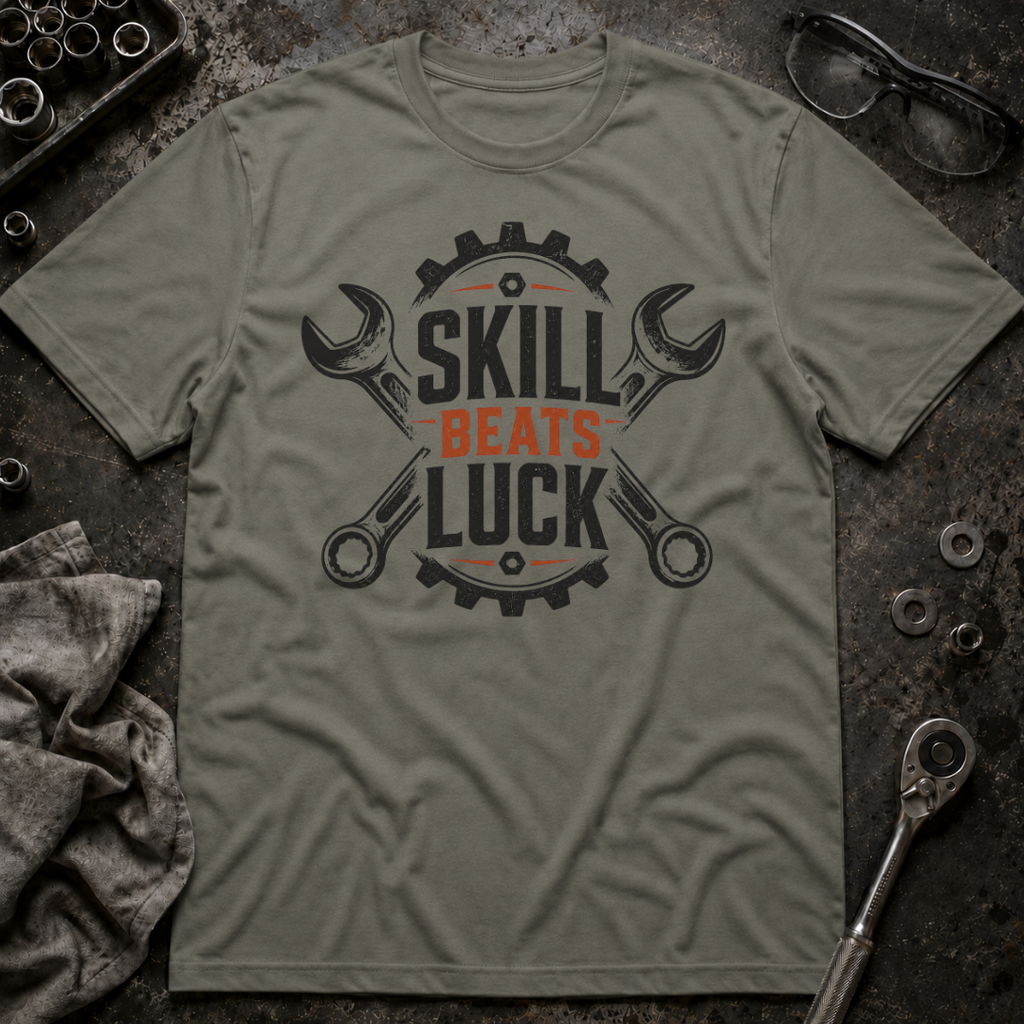 Skill Beats Luck T-Shirt