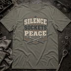 Silence, Sockets, Peace T-Shirt