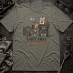 Shift Ends at Treats T-Shirt