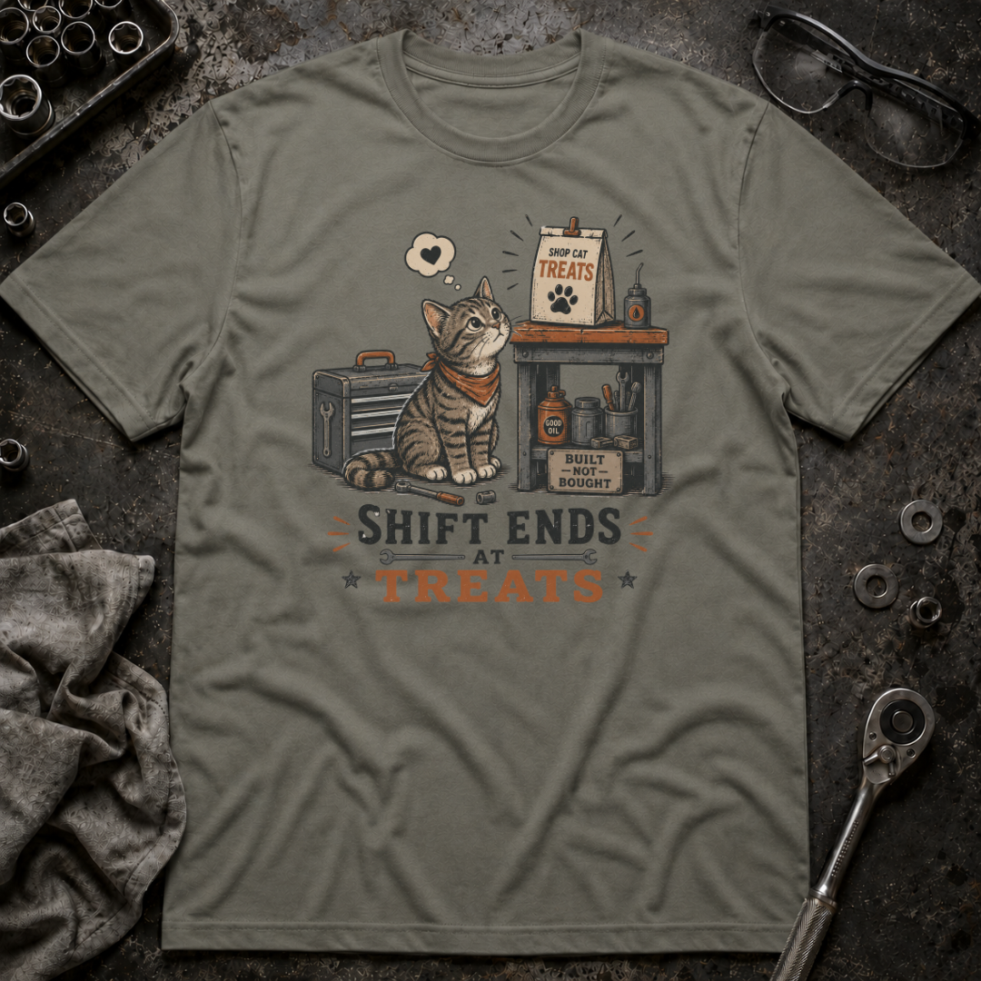 Shift Ends at Treats T-Shirt