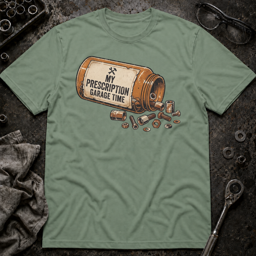 Prescription Garage Time T-Shirt