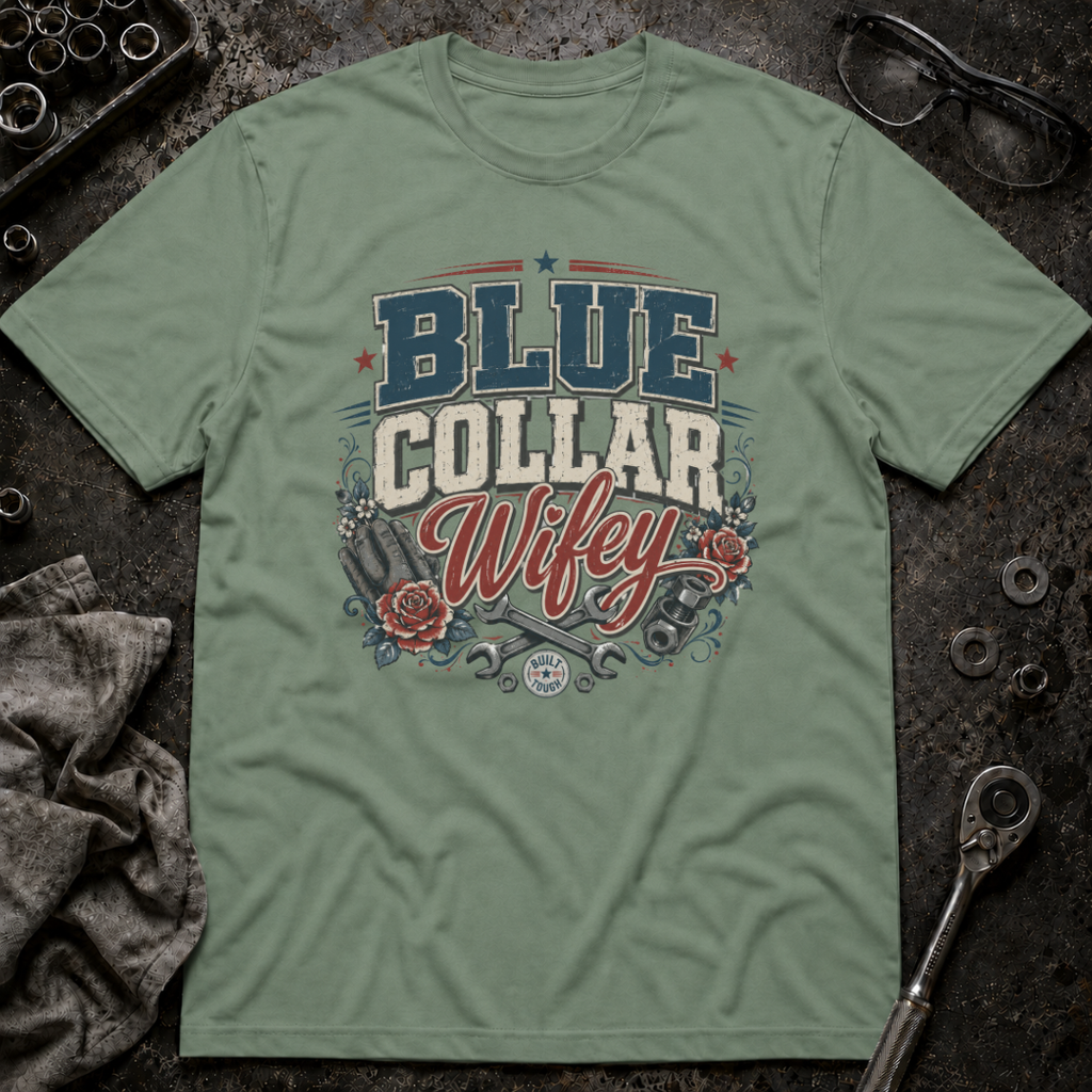 Blue Collar Wifey T-Shirt