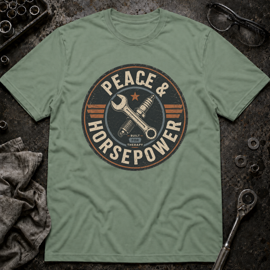 Peace & Horsepower T-Shirt
