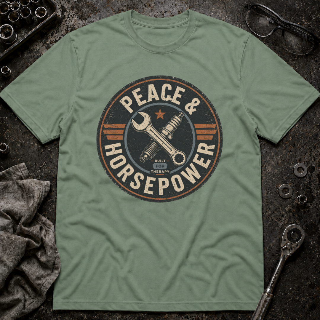 Peace & Horsepower T-Shirt