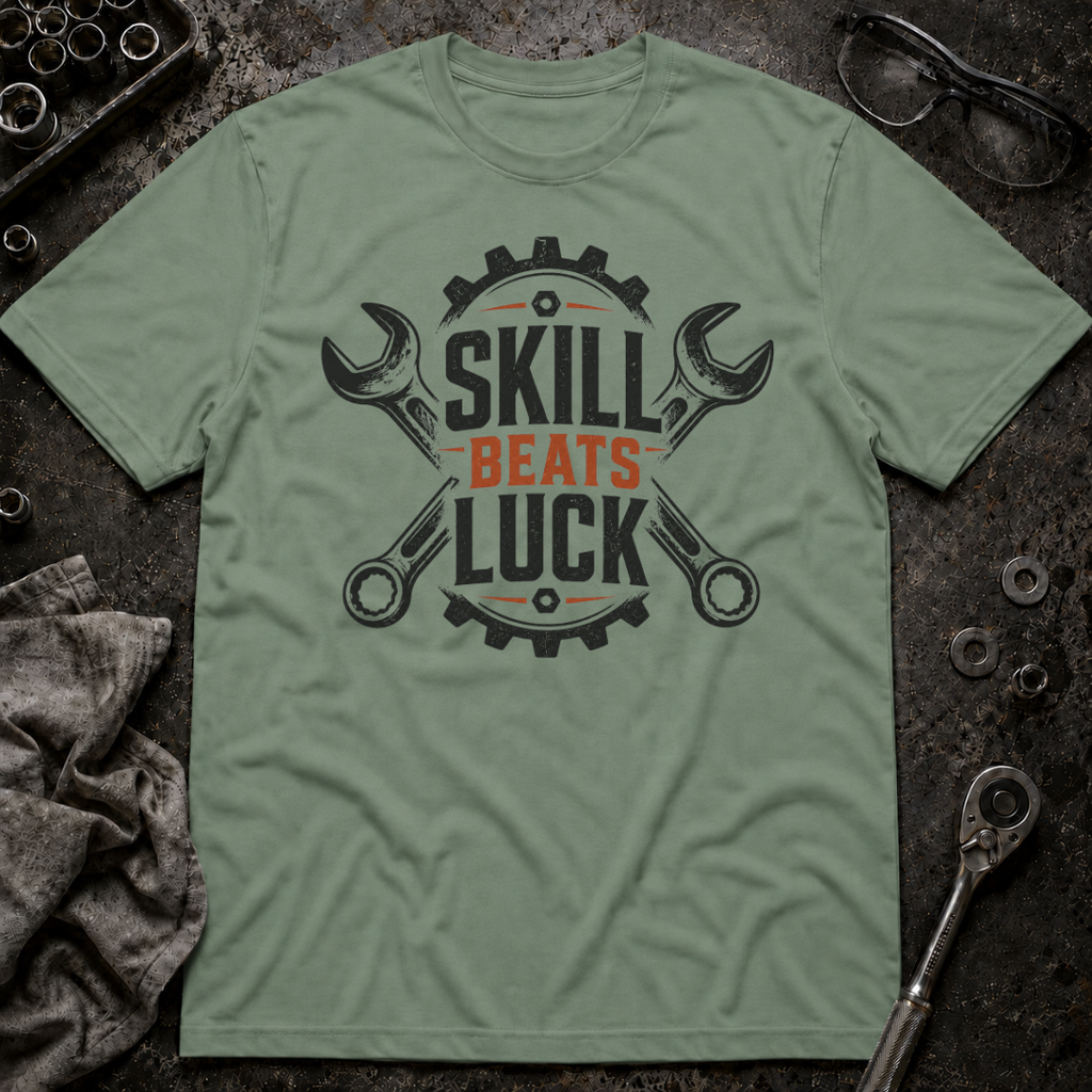 Skill Beats Luck T-Shirt