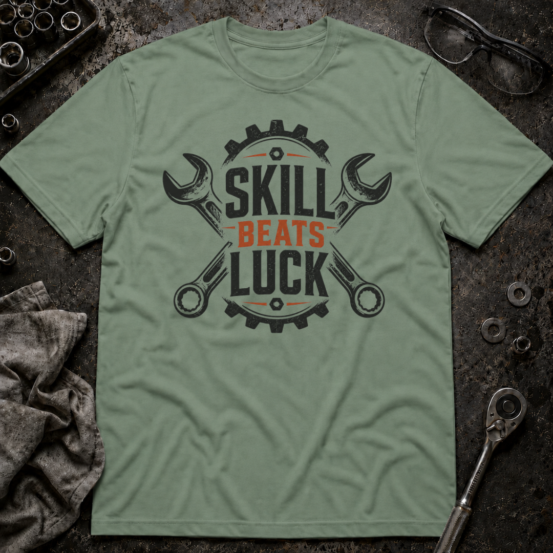 Skill Beats Luck T-Shirt