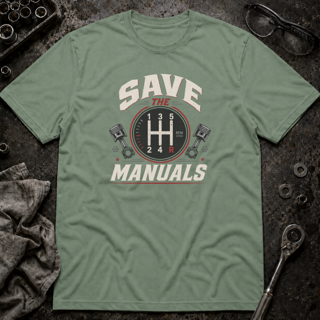 Manual Graphic T-Shirt