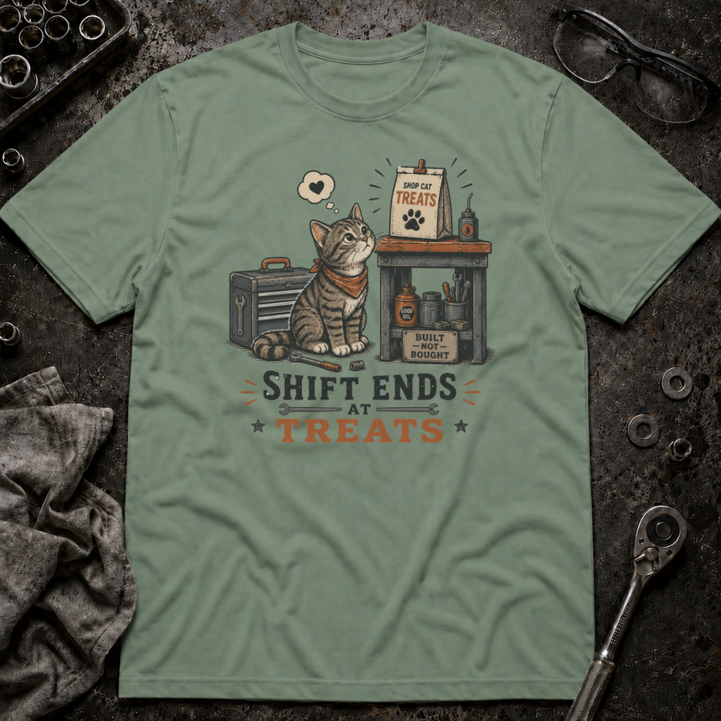 Shift Ends at Treats T-Shirt