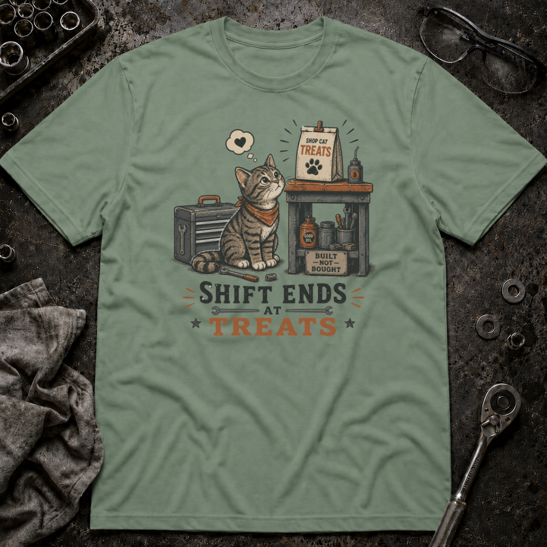 Shift Ends at Treats T-Shirt