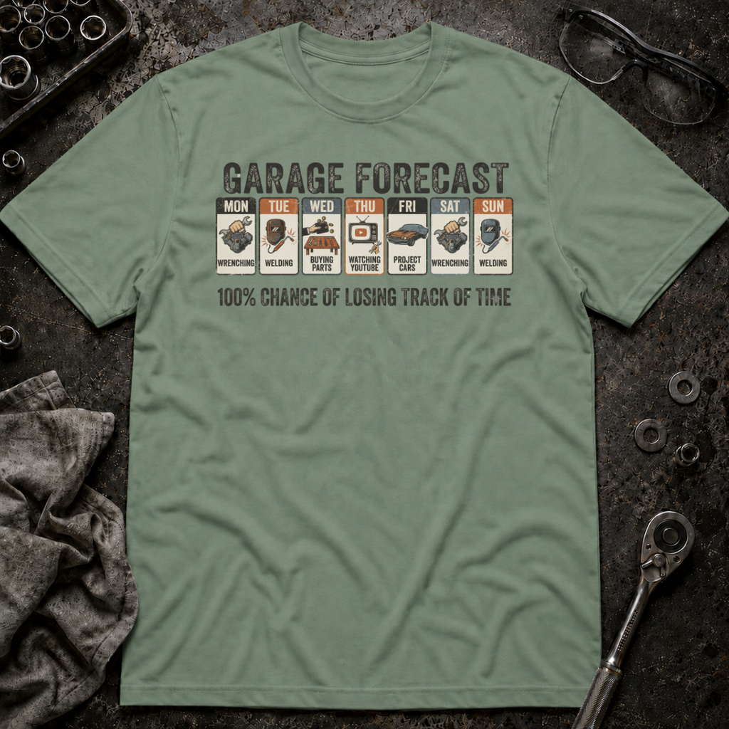 Garage Forecast T-Shirt