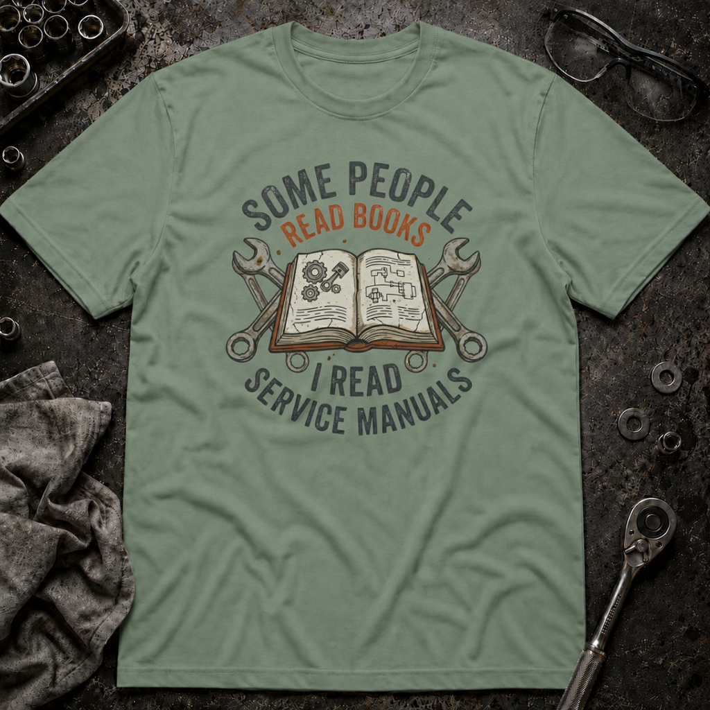 I Read Service Manuals T-Shirt