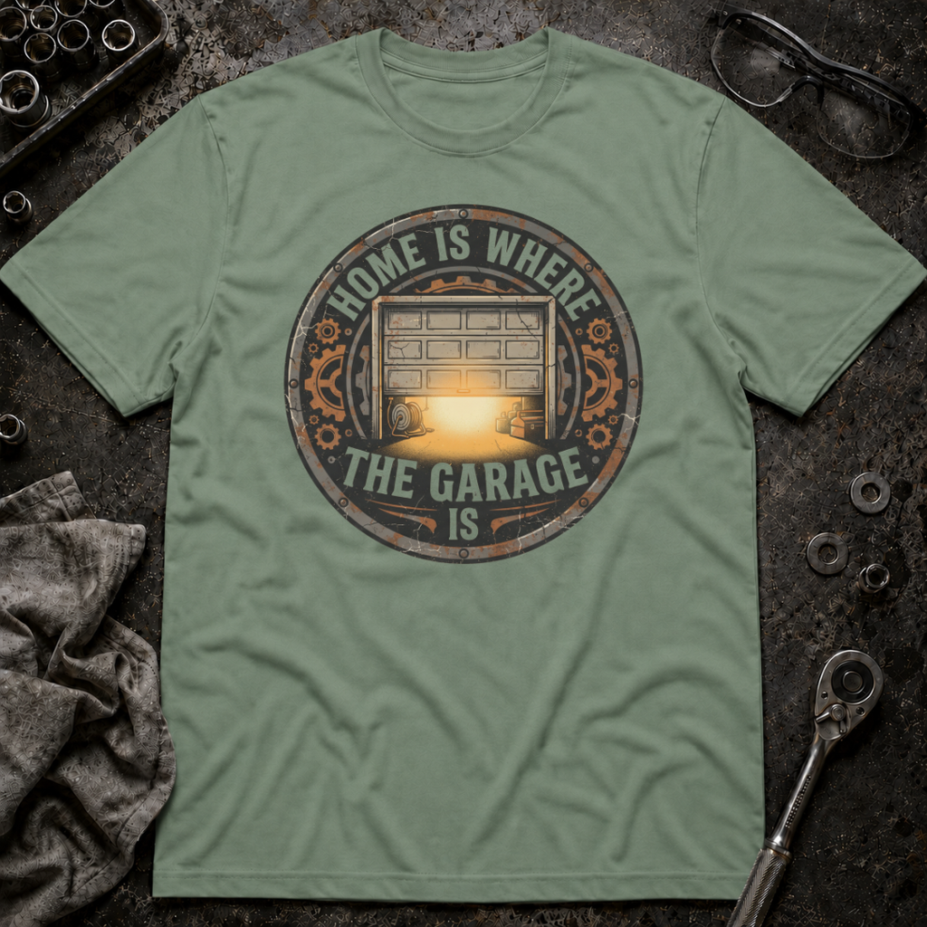 Home is the Garage T-Shirt