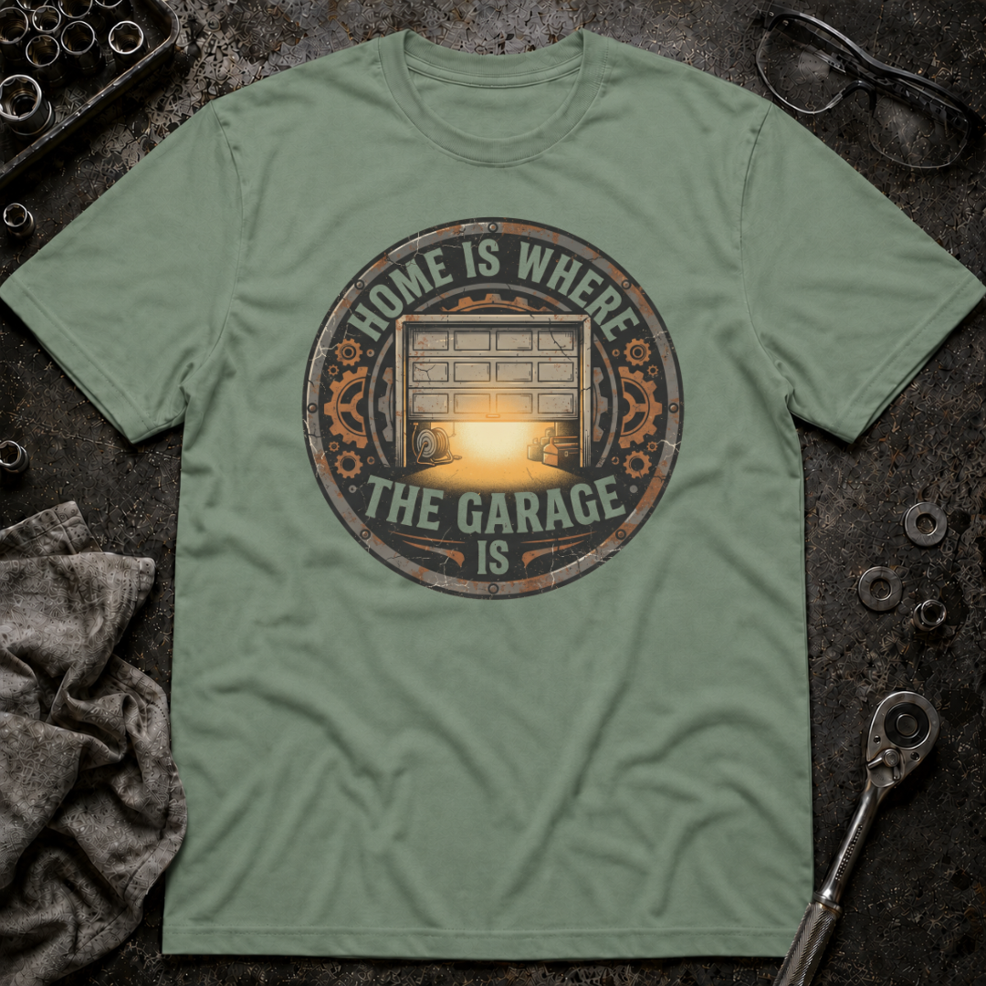 Home is the Garage T-Shirt