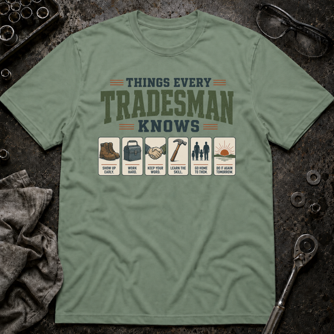 Tradesman Knows T-Shirt