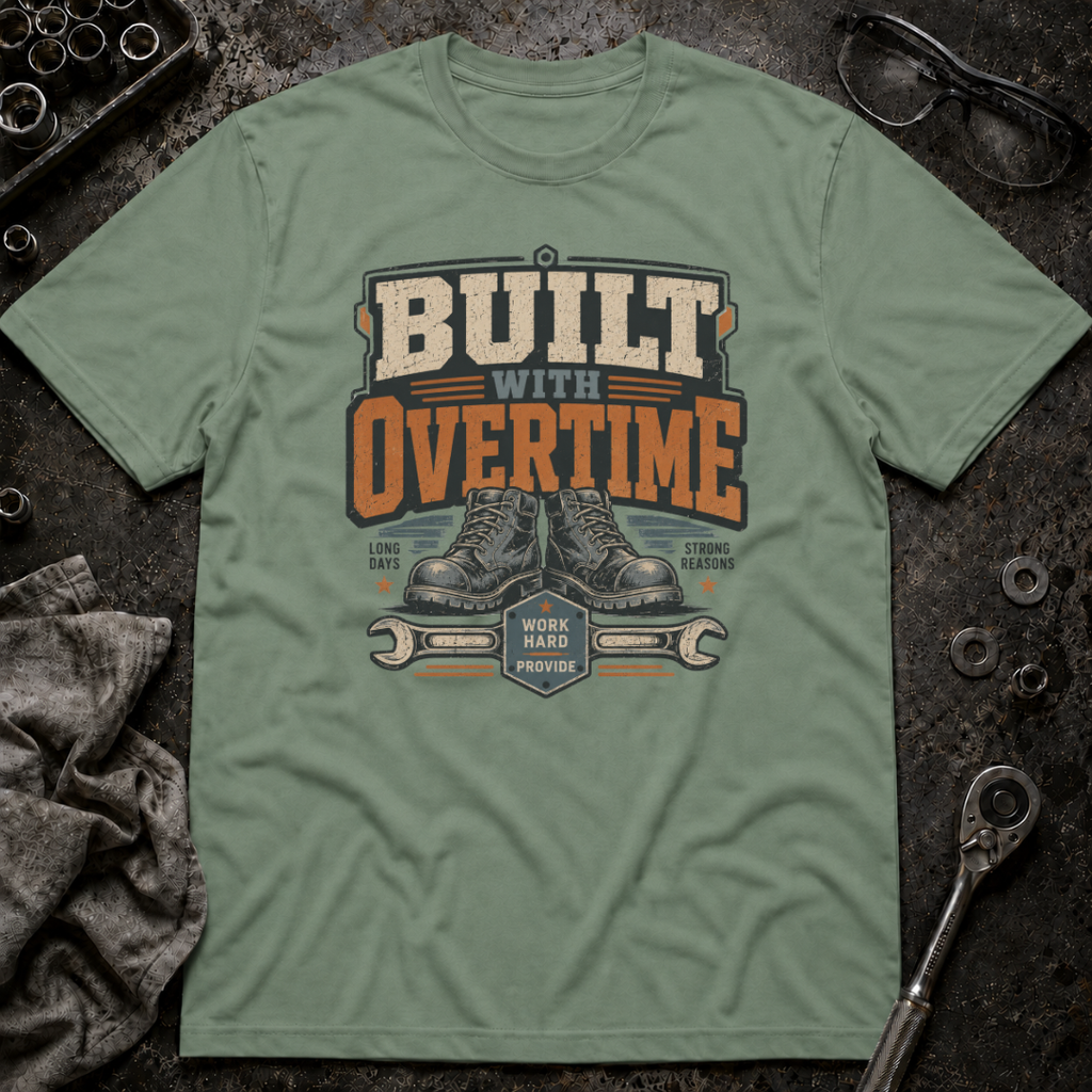 Built With Overtime T-Shirt