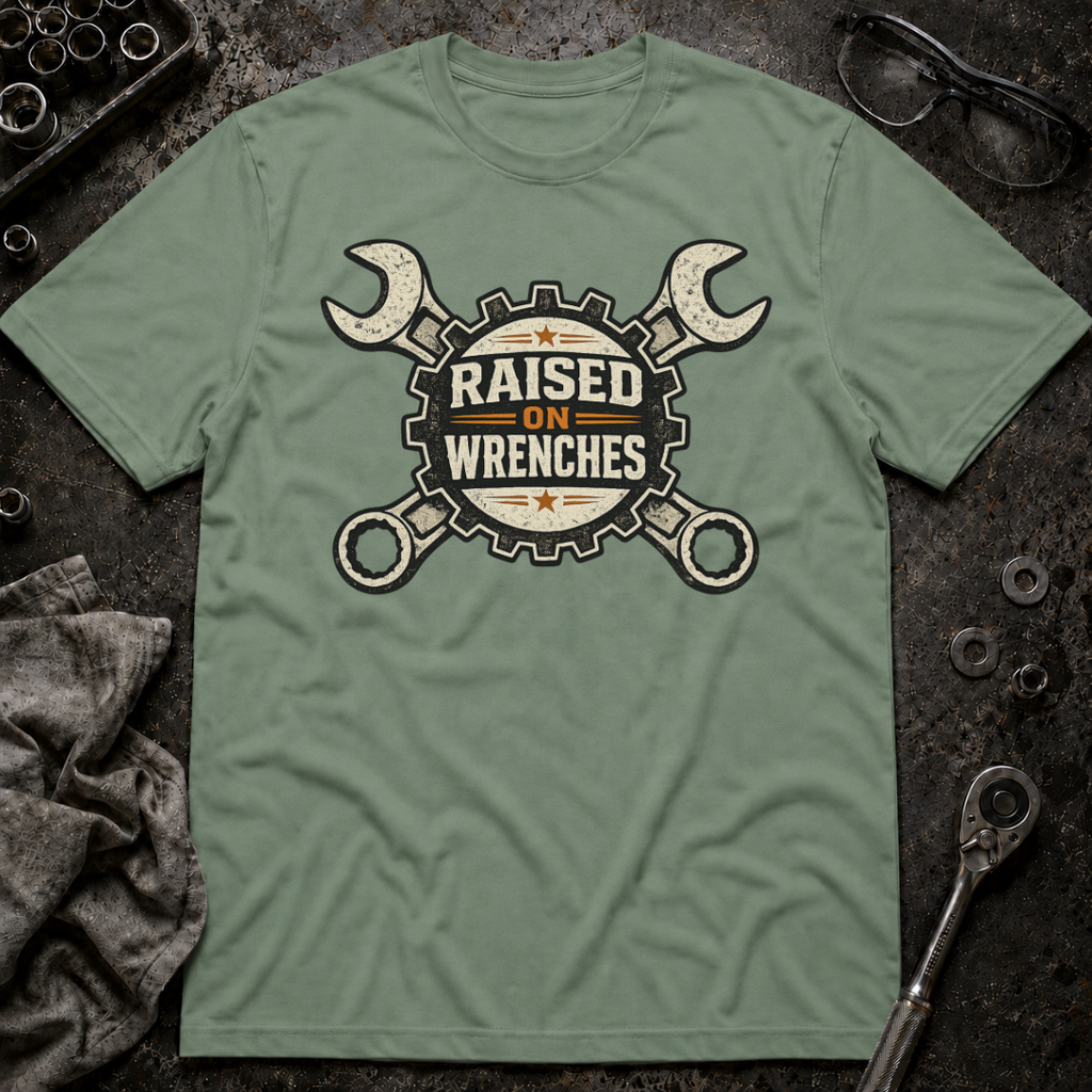 Raised on Wrenches T-Shirt