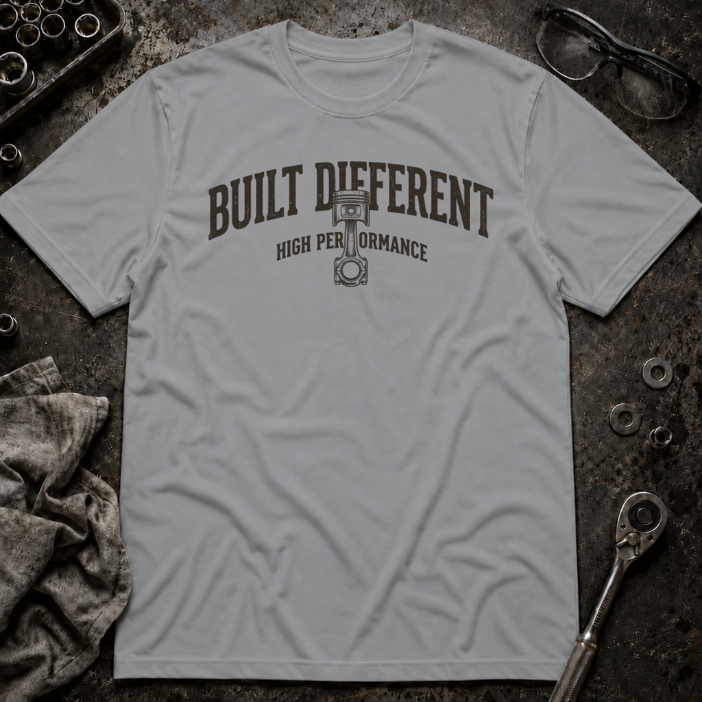 Built Different Piston T-Shirt