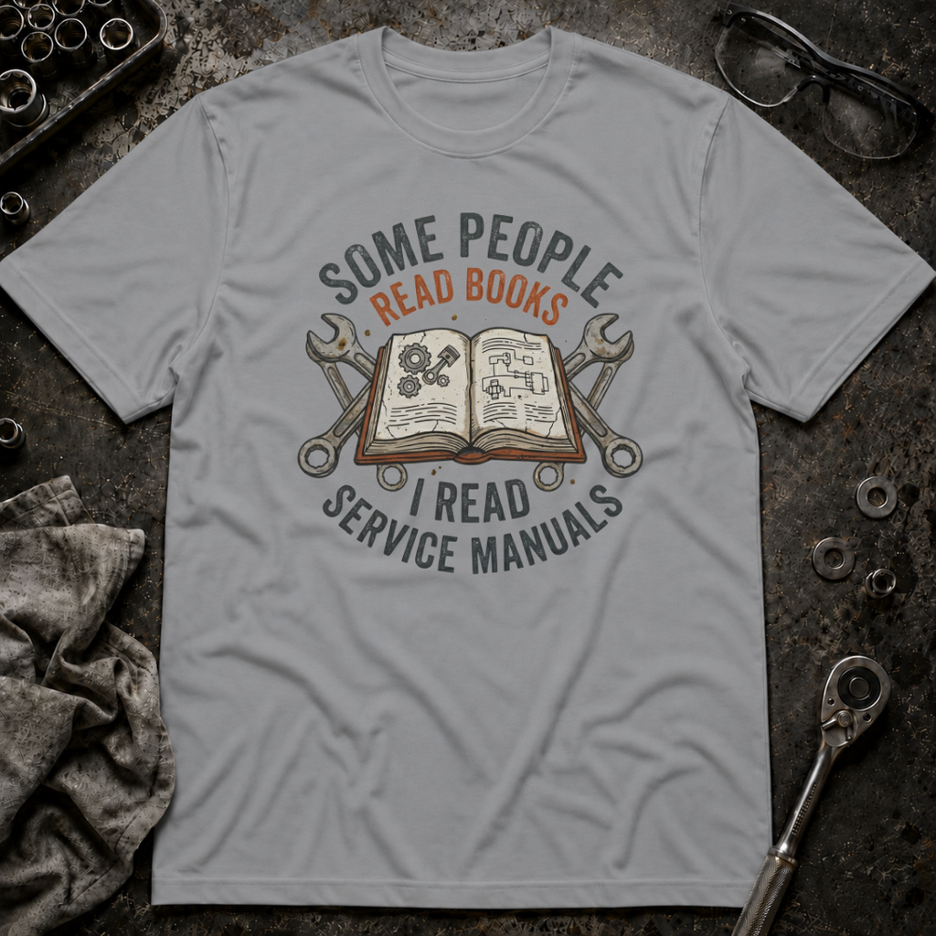I Read Service Manuals T-Shirt