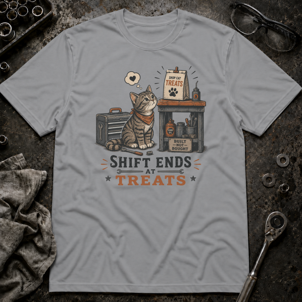 Shift Ends at Treats T-Shirt