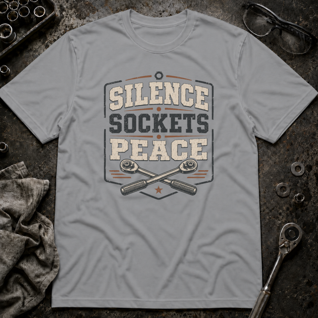 Silence, Sockets, Peace T-Shirt