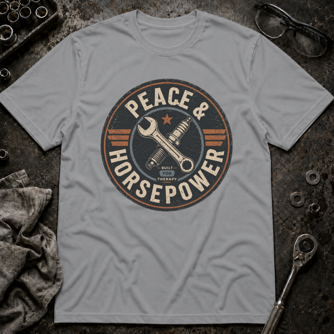 Peace & Horsepower T-Shirt