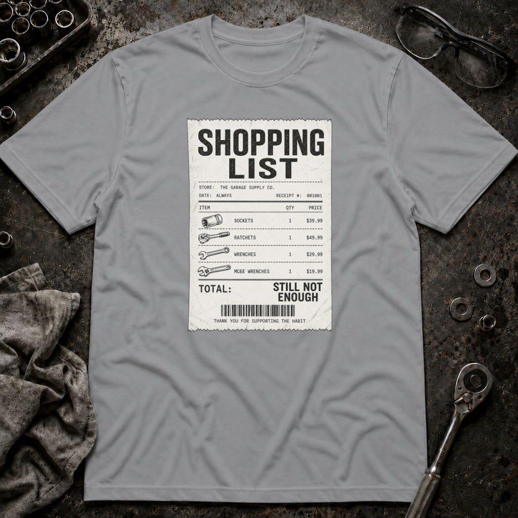 Shopping List T-Shirt