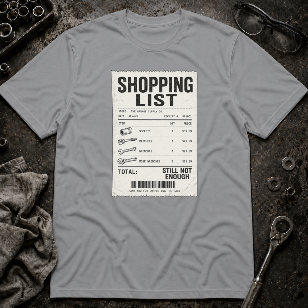 Shopping List T-Shirt