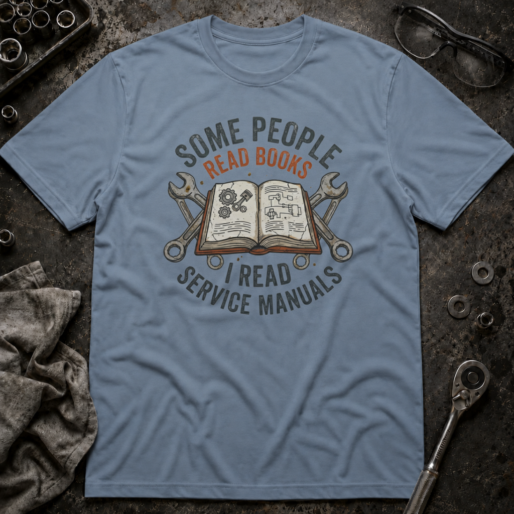 I Read Service Manuals T-Shirt
