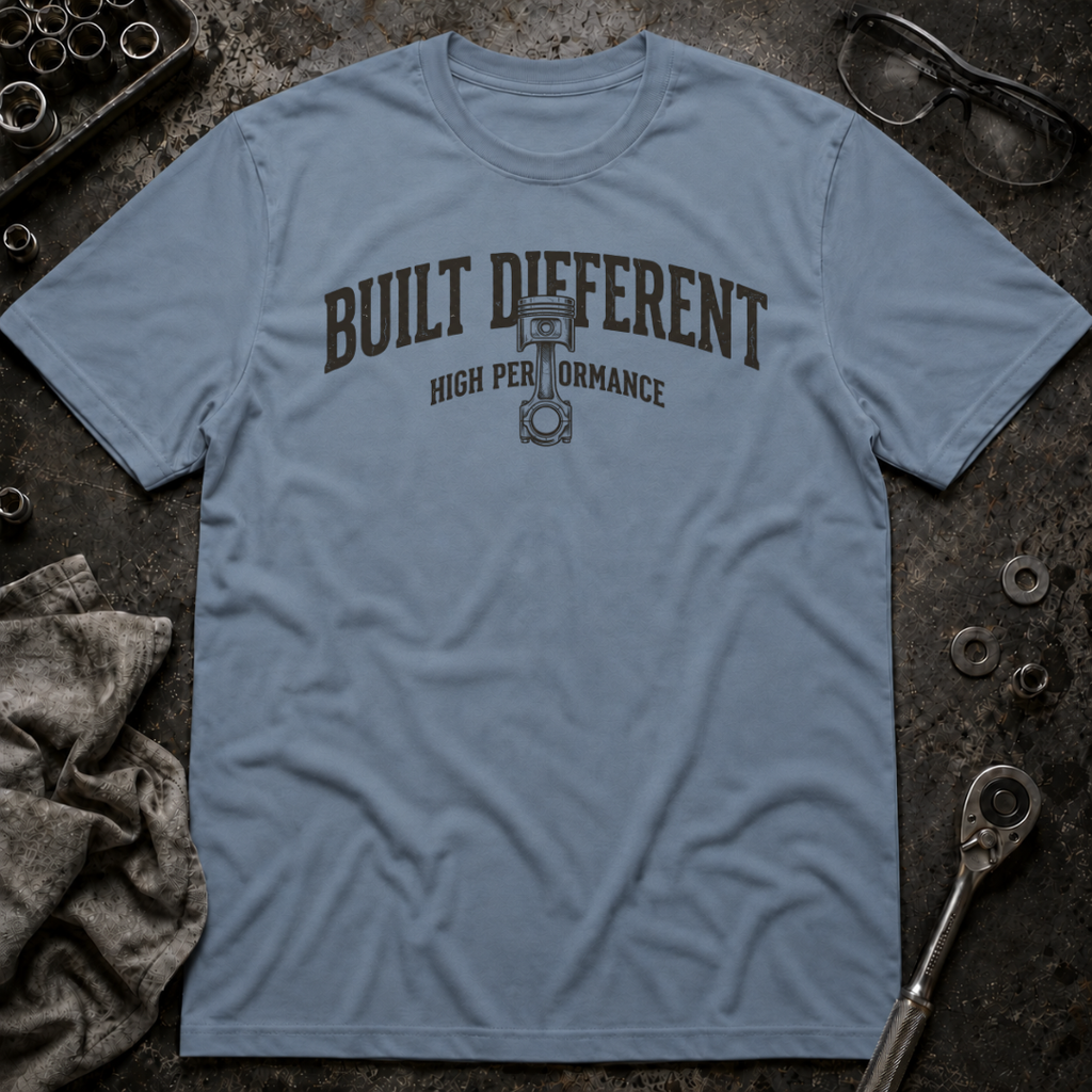 Built Different Piston T-Shirt
