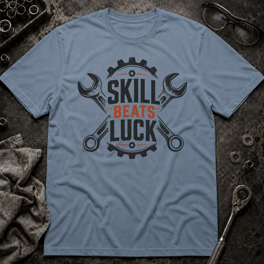 Skill Beats Luck T-Shirt