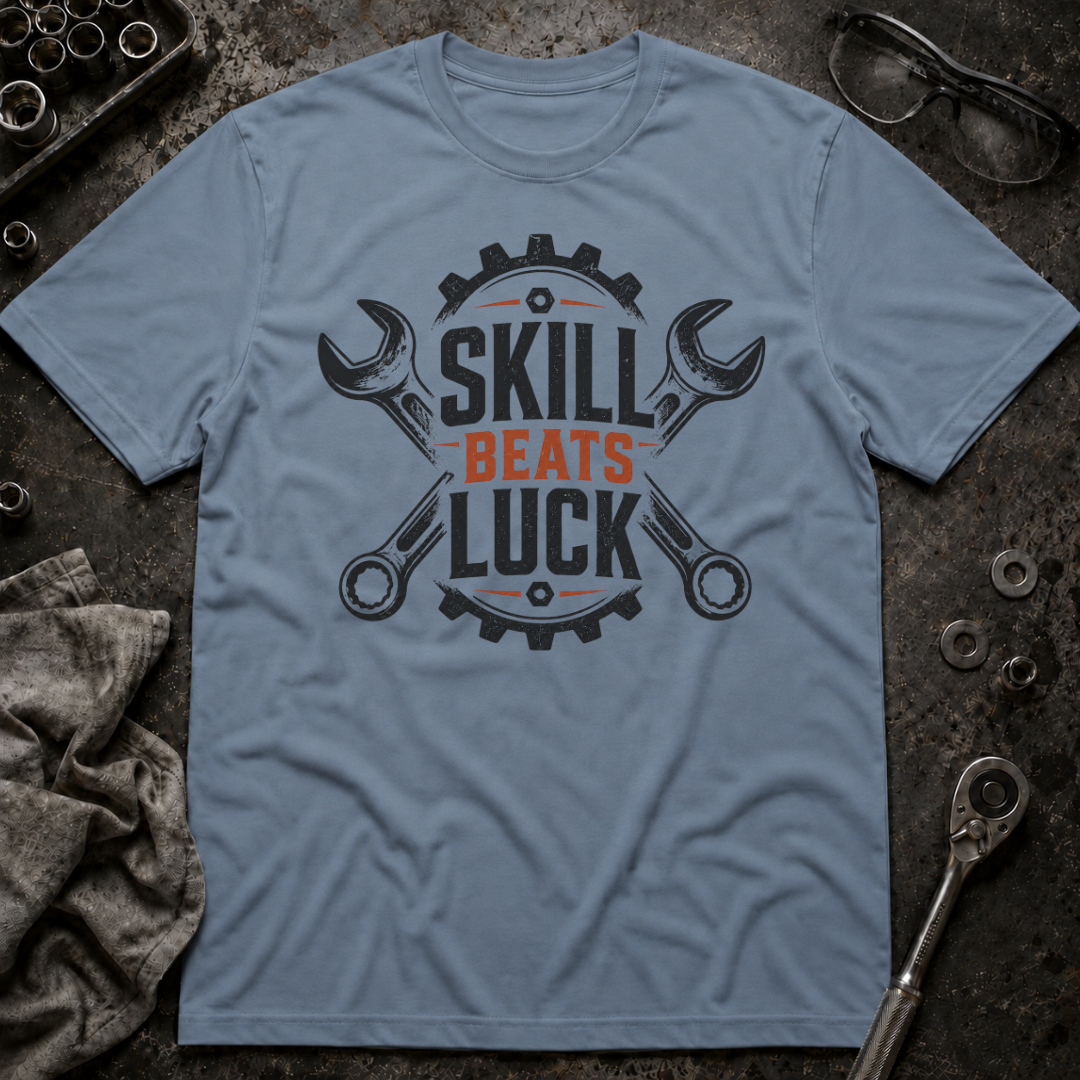 Skill Beats Luck T-Shirt