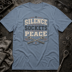Silence, Sockets, Peace T-Shirt