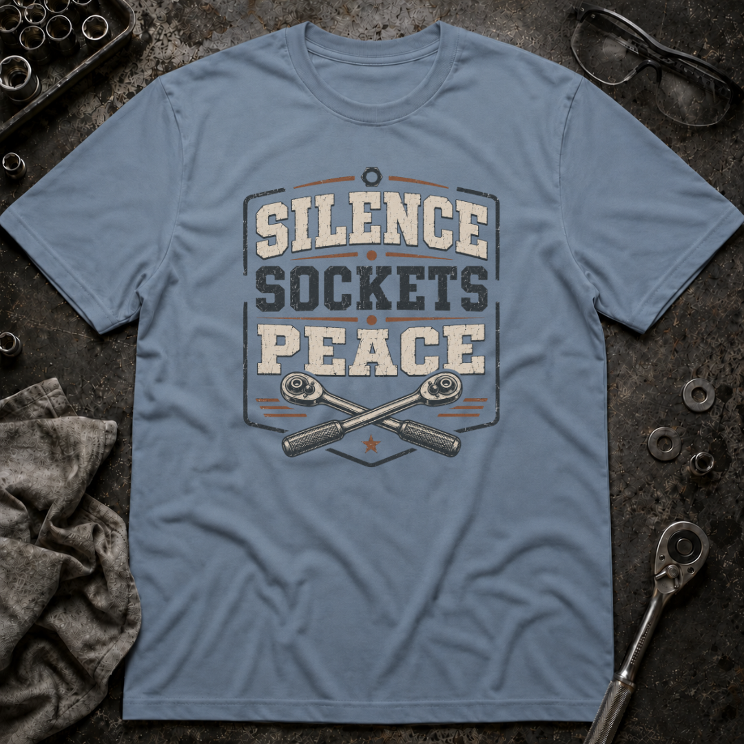 Silence, Sockets, Peace T-Shirt