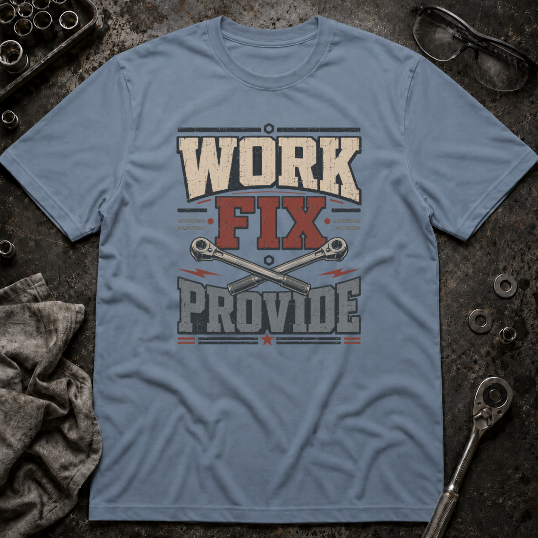 Work, Fix, Provide T-Shirt