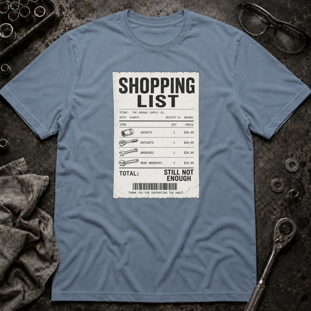 Shopping List T-Shirt