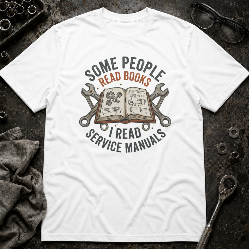 I Read Service Manuals T-Shirt
