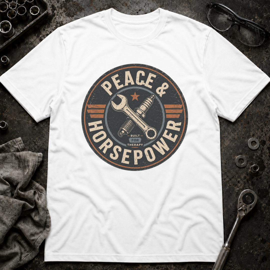 Peace & Horsepower T-Shirt