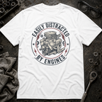 Distracted by Engines T-Shirt