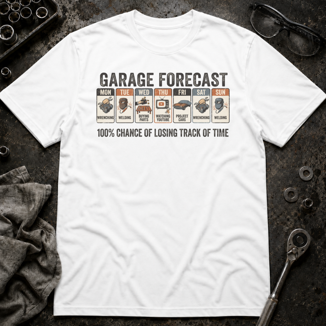 Garage Forecast T-Shirt