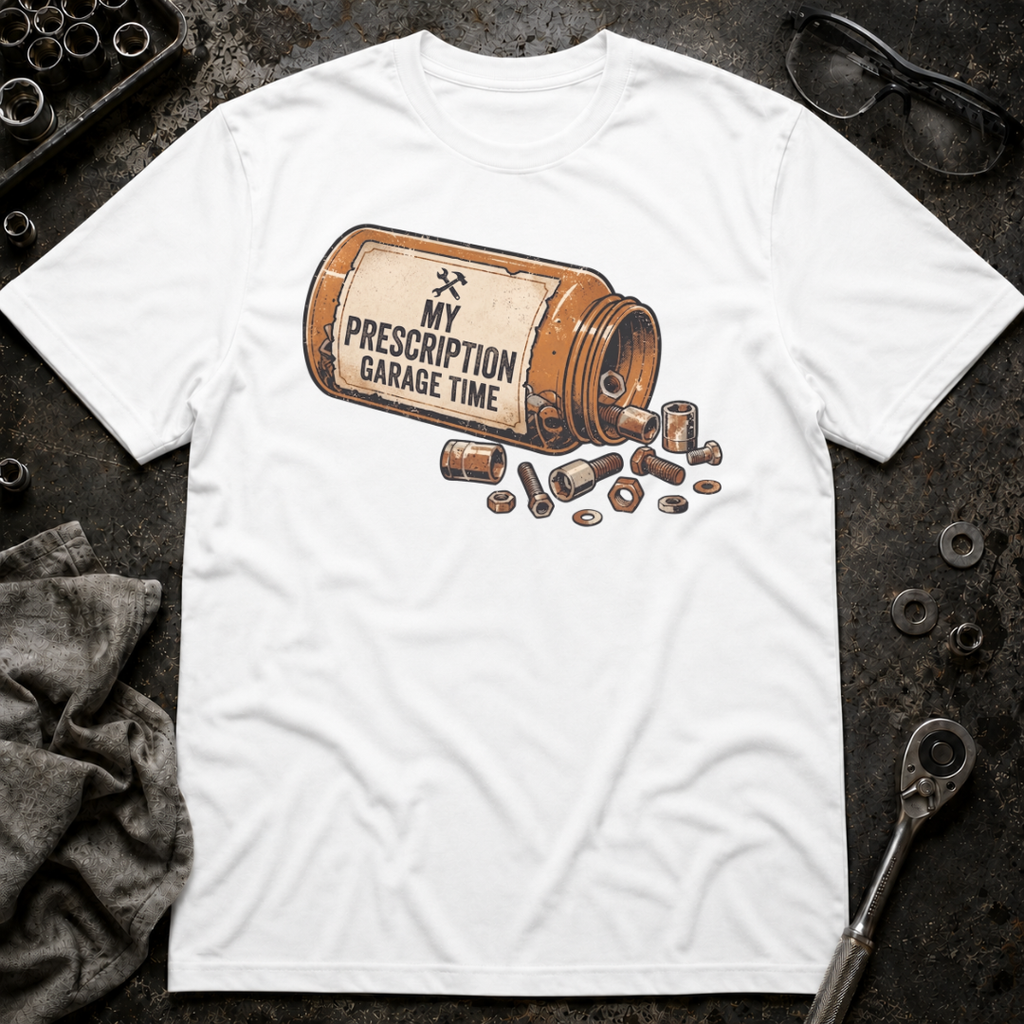 Prescription Garage Time T-Shirt