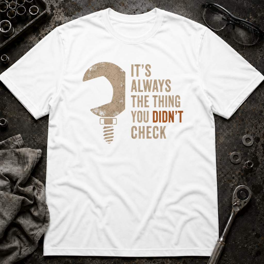 Didn't Check T-Shirt