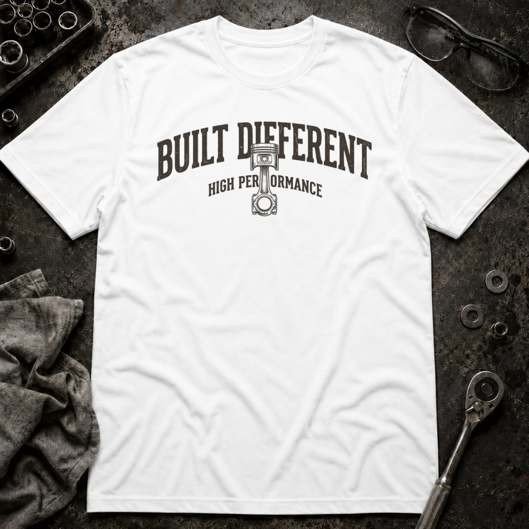 Built Different Piston T-Shirt